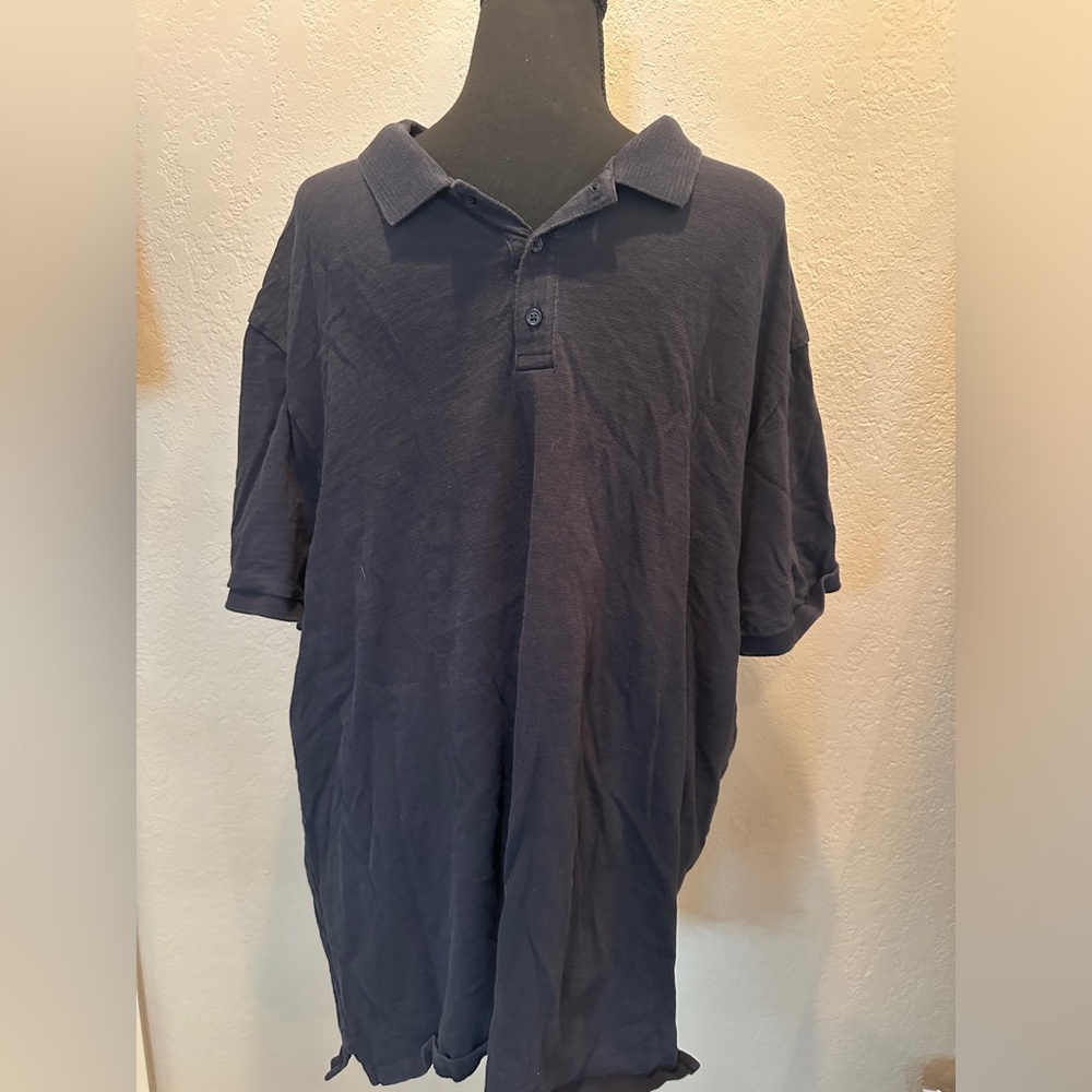 VINCE Men's Navy Polo Shirt XXL